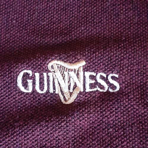 7 - 2 Guinness tops. One long sleeve purple one with black collars and cuffs is size 5xl and one England... 