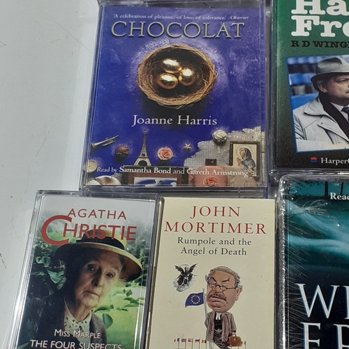 25 - Approx 25 Audio tape stories. Wide range of subject to include The Wind in the Willows, A Touch of F... 