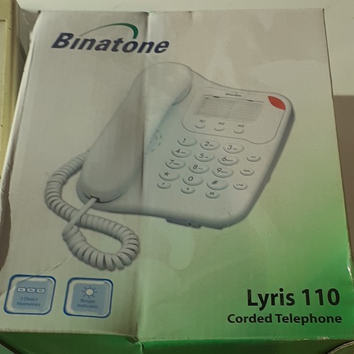 21 - Large quantity of push button telephones, some with answerphones. Includes Panasonic KX-NT553, Audio... 