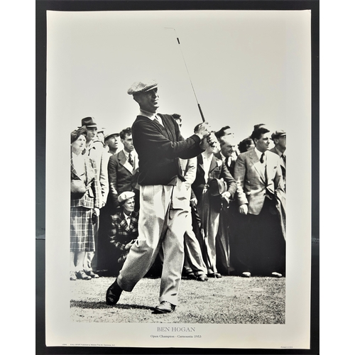 106A - 2 black & white golf themed posters. ‘Royal & Ancient Gold Club – St Andrew’s 1905’ and Bob Hogan Op... 