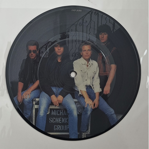 126A - THE MICHAEL SCHENKER GROUP 7” vinyl picture disc in good condition. ‘Girl from Uptown’ and ‘Dancer’.... 