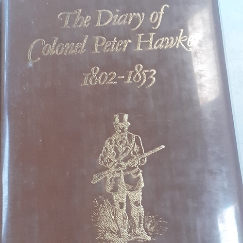 4 - 2 volume set of The Diary of Colonel Peter Hawker 1802-1853. Protective sleeves in good readable con... 