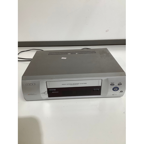 257 - Daewood VCR player power tested