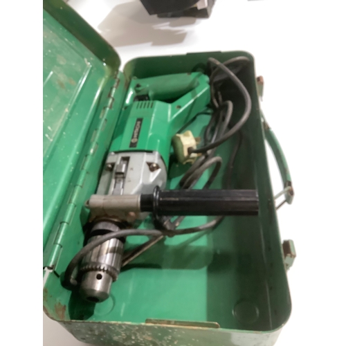 273 - Hitachi hammer drill in case