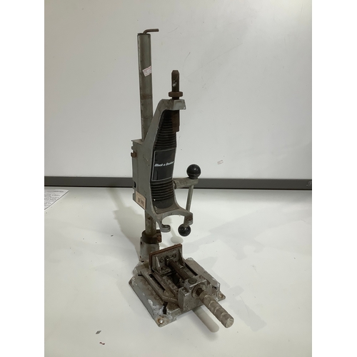 344 - Black & Decker drill & press vice stand