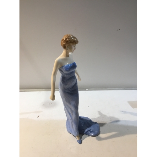 12 - Collectible Royal Doulton Ornament of Diana Princess of Wales