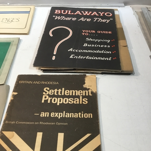 16 - Collection of Magazines to include A Pilgrimage to the matopos, Smuts Britain & Rhodesia Settlement ... 