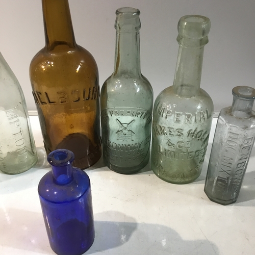 23 - Collection of vintage bottles