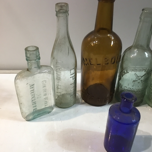 23 - Collection of vintage bottles