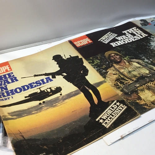 38 - Scope Magazines on the war in Rhodesia