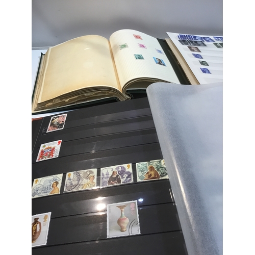 57 - Large collection of stamp albums