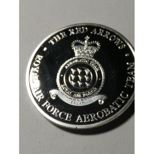 25A - Red Arrows coin (crown sized)