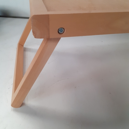 24 - Folding wooden lap table in very good condition.