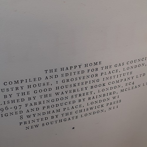 37 - The Happy Home hardback book by the good housekeeping institute. An indispensable gift for all house... 