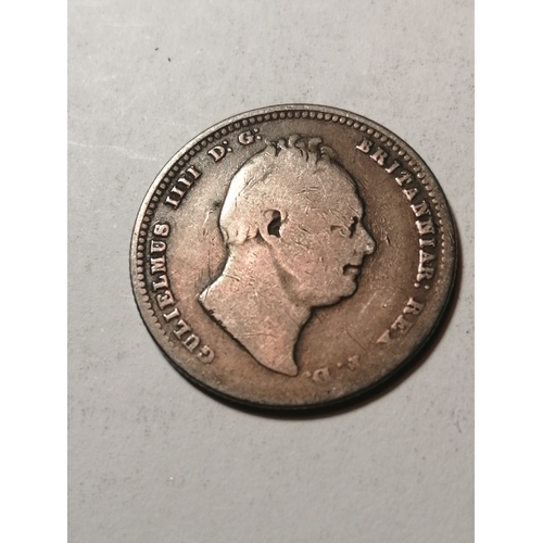 31A - 1834 William IV shilling