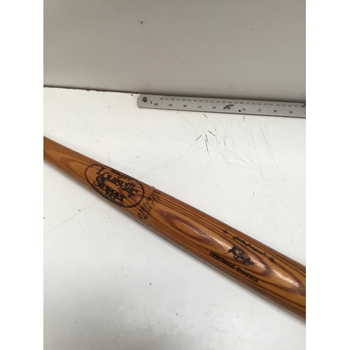 59 - Signed Louisville slugger baseball bat