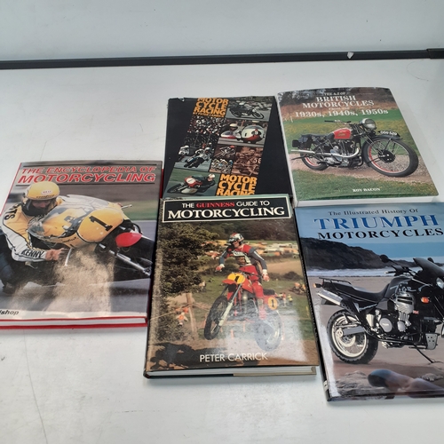 37 - Various motorcycle books. Good read condition. Cover hundreds of facts and information with detailed... 