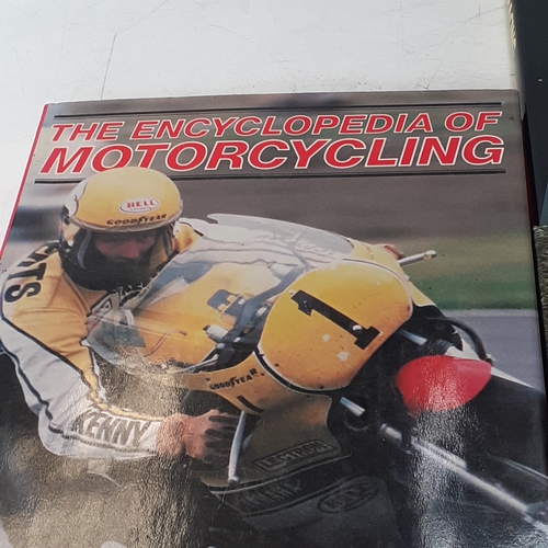 37 - Various motorcycle books. Good read condition. Cover hundreds of facts and information with detailed... 