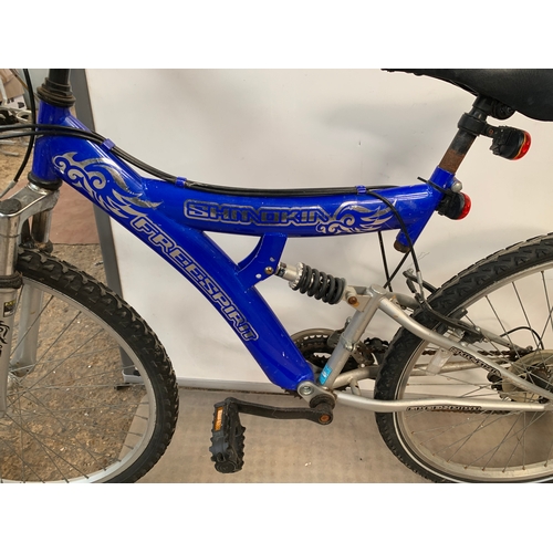 201 - Shimano free spirit bicycle in tidy condition