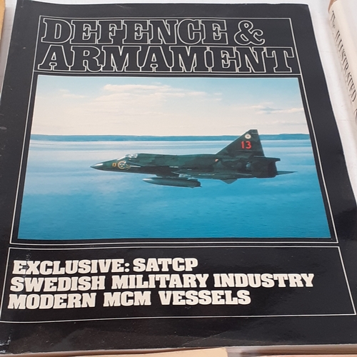 48 - Vintage/antique books and magazines on Defence and the military. Wide range of subject matter from T... 