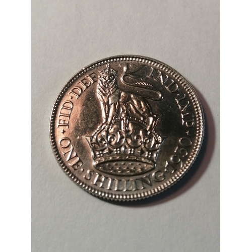 31A - 1930 shilling in uncirculated condition