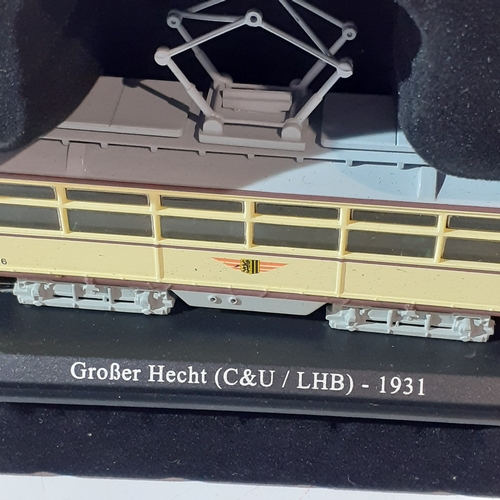 1 - Mixed diecast and train/car lot. Includes Großer Hecht (C&U/LHB) - 1931 model, Cadbury creme egg, so... 