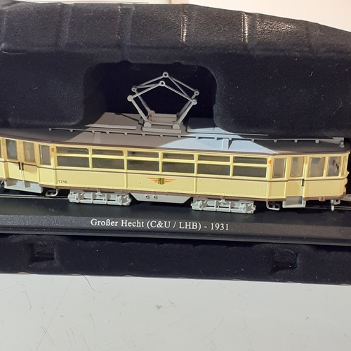 1 - Mixed diecast and train/car lot. Includes Großer Hecht (C&U/LHB) - 1931 model, Cadbury creme egg, so... 