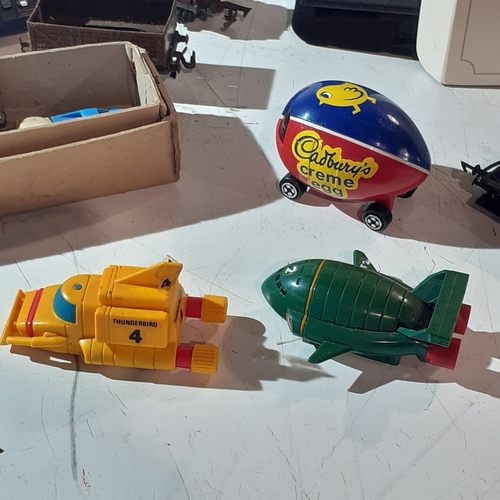 1 - Mixed diecast and train/car lot. Includes Großer Hecht (C&U/LHB) - 1931 model, Cadbury creme egg, so... 