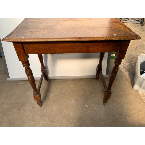 389 - Vintage wooden sideboard table - 75cm wide