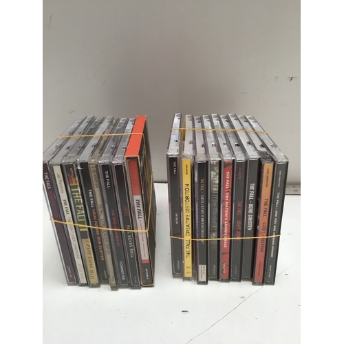 436 - Quantity of 17x CDs by The Fall