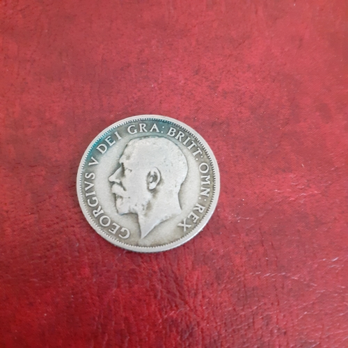 41A - 1920 silver shilling.  See pictures for detail