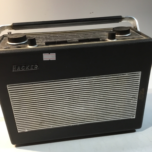 29 - Hacker Helmsman portable radio - 3 band