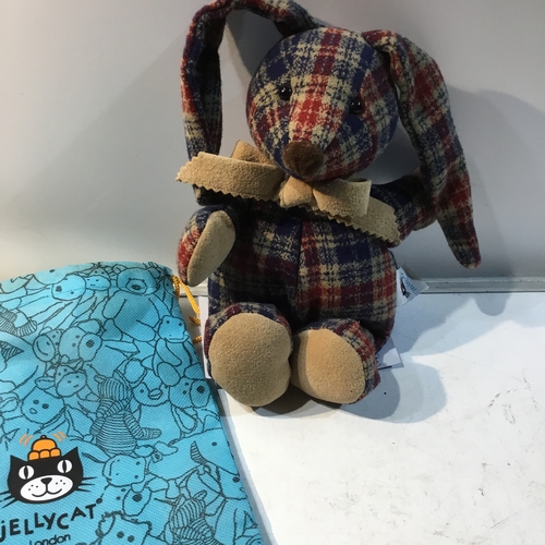 55 - Collectible & rare Jellycat in tartan