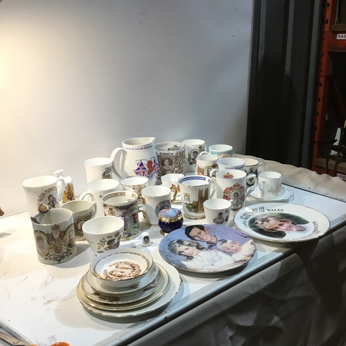 62 - Large quantity of royal coronation ware inc mugs, plates & more