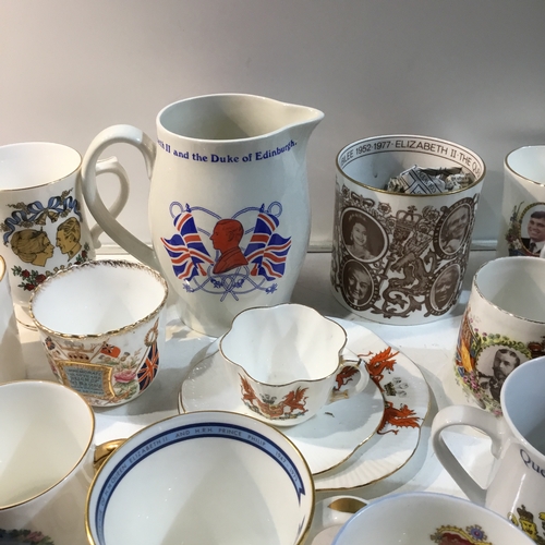 62 - Large quantity of royal coronation ware inc mugs, plates & more