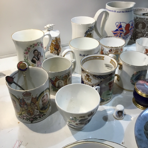 62 - Large quantity of royal coronation ware inc mugs, plates & more