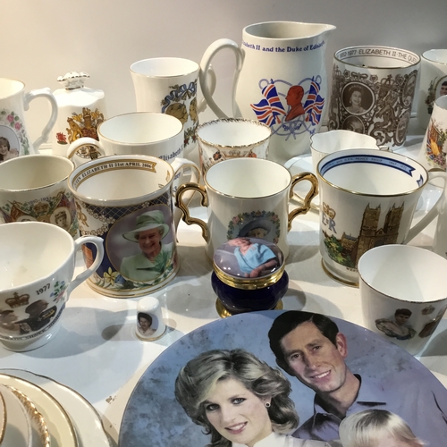 62 - Large quantity of royal coronation ware inc mugs, plates & more