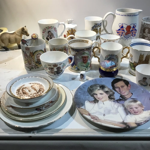 62 - Large quantity of royal coronation ware inc mugs, plates & more