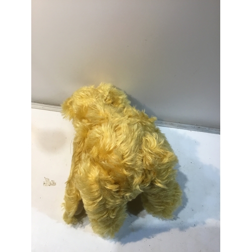 174 - Genuine Steiff Mohair classic articulated bear with tag