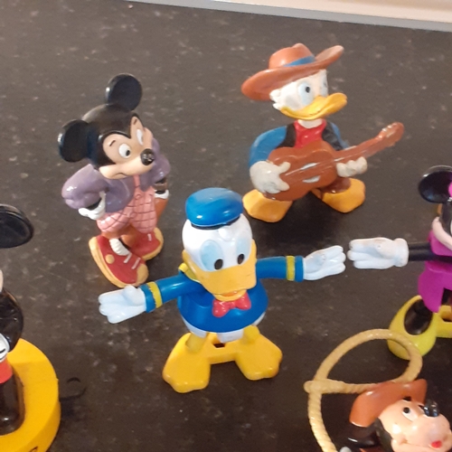 258 - Collection of Disney toys. Mostly 1980s. One from 1960s. Includes all main Disney characters in good... 