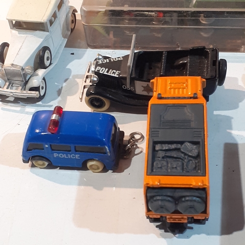 259 - Quantity of various diecast including planes, trains and automobiles. Leading brands such as Matchbo... 