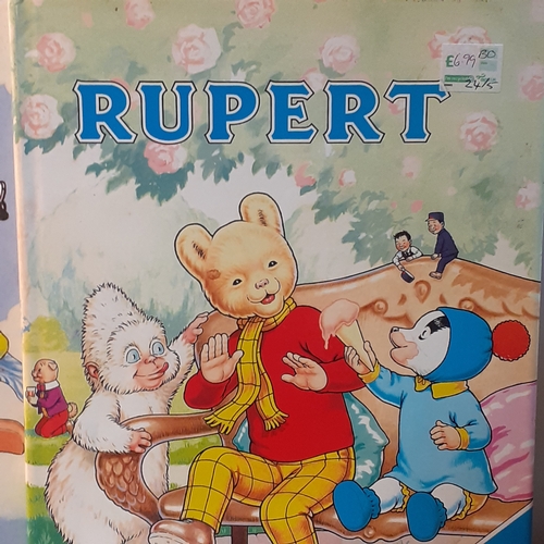 271 - Quantity of Rupert Bear annuals mostly 1980s. In very nice condition