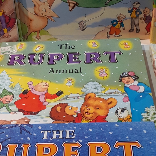 271 - Quantity of Rupert Bear annuals mostly 1980s. In very nice condition