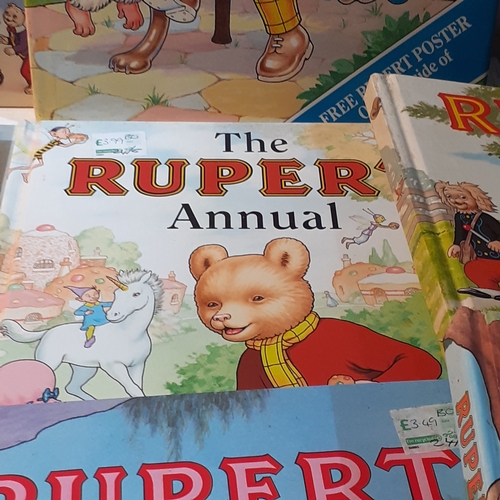 271 - Quantity of Rupert Bear annuals mostly 1980s. In very nice condition