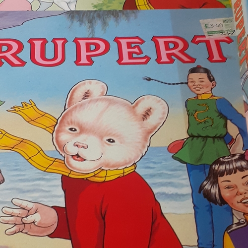 271 - Quantity of Rupert Bear annuals mostly 1980s. In very nice condition