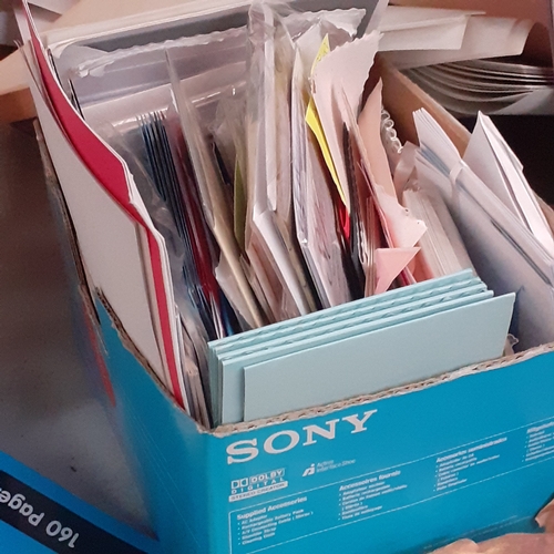 21B - Very large stationary lot. Mostly paper and envelopes, folders and notepads, greetings cards etc. Se... 