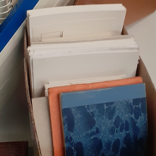 21B - Very large stationary lot. Mostly paper and envelopes, folders and notepads, greetings cards etc. Se... 