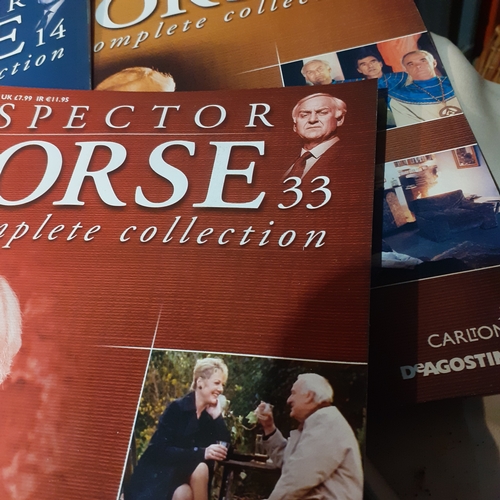 14 - Collection of Inspector Morse magazines. Numbered 1 to 33 with a couple of duplicates. Tons of facts... 