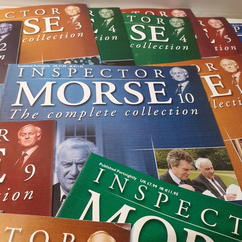 14 - Collection of Inspector Morse magazines. Numbered 1 to 33 with a couple of duplicates. Tons of facts... 