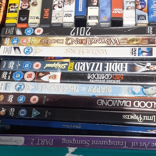 13A - Large quantity of DVD, green crate full. Leading titles and classics.